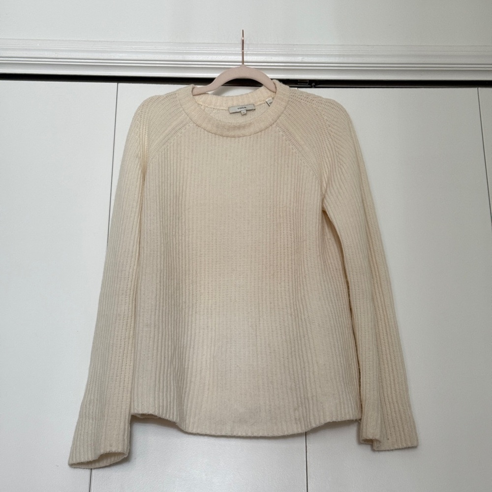 Vince Ivory Knit Sweater